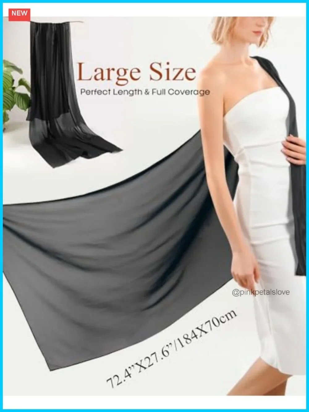 Chiffon Shawl Wrap Women Evening Dresses Scarf